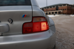 2000 BMW M Coupe in Titanium Silver Metallic over Black Nappa