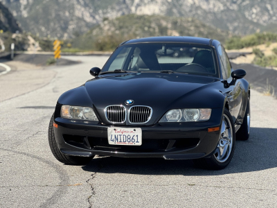 2000 BMW M Coupe in Cosmos Black Metallic over Black Nappa