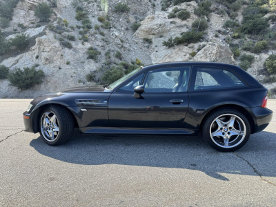 2000 BMW M Coupe in Cosmos Black Metallic over Black Nappa