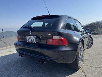 2000 BMW M Coupe in Cosmos Black Metallic over Black Nappa