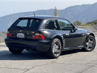 2000 BMW M Coupe in Cosmos Black Metallic over Black Nappa