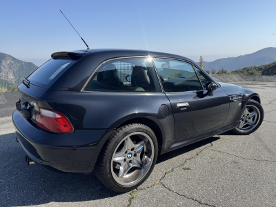 2000 BMW M Coupe in Cosmos Black Metallic over Black Nappa