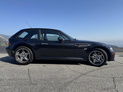 2000 BMW M Coupe in Cosmos Black Metallic over Black Nappa