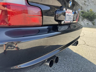 2000 BMW M Coupe in Cosmos Black Metallic over Black Nappa