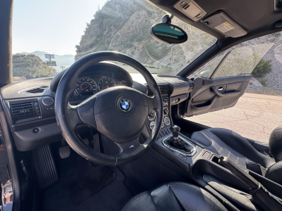 2000 BMW M Coupe in Cosmos Black Metallic over Black Nappa