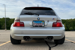 2000 BMW M Coupe in Titanium Silver Metallic over Black Nappa