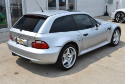 2000 BMW M Coupe in Titanium Silver Metallic over Black Nappa