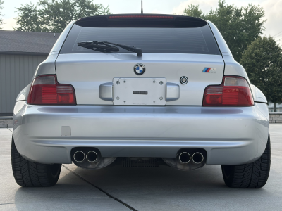 2000 BMW M Coupe in Titanium Silver Metallic over Black Nappa