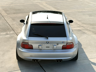 2000 BMW M Coupe in Titanium Silver Metallic over Black Nappa