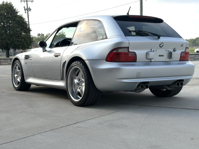 2000 BMW M Coupe in Titanium Silver Metallic over Black Nappa