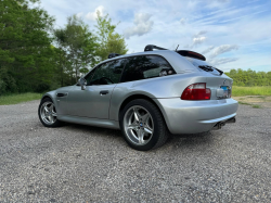 2000 BMW M Coupe in Titanium Silver Metallic over Black Nappa