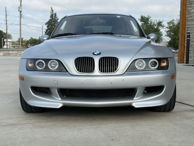 2000 BMW M Coupe in Titanium Silver Metallic over Black Nappa