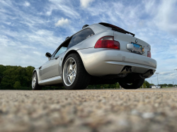 2000 BMW M Coupe in Titanium Silver Metallic over Black Nappa