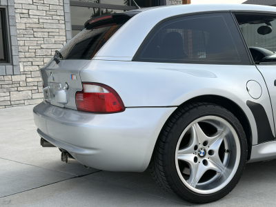 2000 BMW M Coupe in Titanium Silver Metallic over Black Nappa