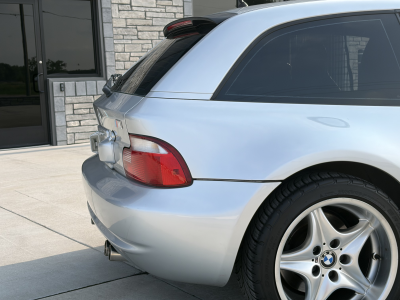2000 BMW M Coupe in Titanium Silver Metallic over Black Nappa