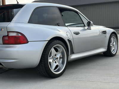 2000 BMW M Coupe in Titanium Silver Metallic over Black Nappa