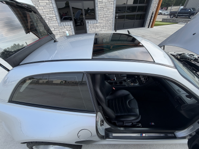 2000 BMW M Coupe in Titanium Silver Metallic over Black Nappa