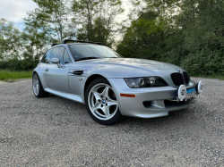 2000 BMW M Coupe in Titanium Silver Metallic over Black Nappa