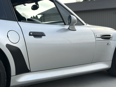 2000 BMW M Coupe in Titanium Silver Metallic over Black Nappa