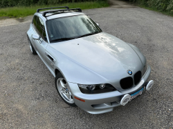 2000 BMW M Coupe in Titanium Silver Metallic over Black Nappa