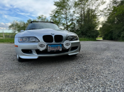 2000 BMW M Coupe in Titanium Silver Metallic over Black Nappa