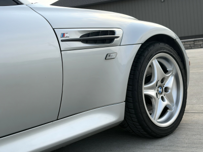 2000 BMW M Coupe in Titanium Silver Metallic over Black Nappa