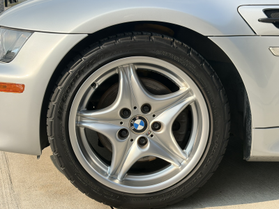 2000 BMW M Coupe in Titanium Silver Metallic over Black Nappa