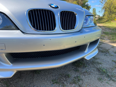 2000 BMW M Coupe in Titanium Silver Metallic over Black Nappa