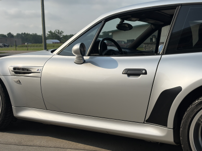 2000 BMW M Coupe in Titanium Silver Metallic over Black Nappa
