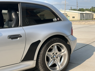 2000 BMW M Coupe in Titanium Silver Metallic over Black Nappa