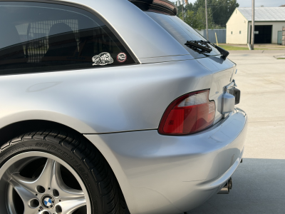 2000 BMW M Coupe in Titanium Silver Metallic over Black Nappa