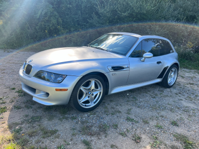 2000 BMW M Coupe in Titanium Silver Metallic over Black Nappa