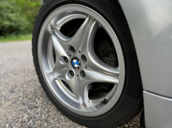 2000 BMW M Coupe in Titanium Silver Metallic over Black Nappa