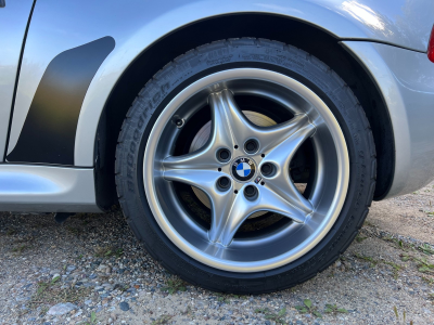 2000 BMW M Coupe in Titanium Silver Metallic over Black Nappa