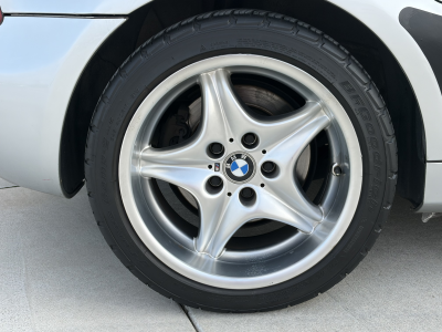 2000 BMW M Coupe in Titanium Silver Metallic over Black Nappa
