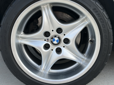 2000 BMW M Coupe in Titanium Silver Metallic over Black Nappa