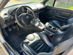 2000 BMW M Coupe in Titanium Silver Metallic over Black Nappa