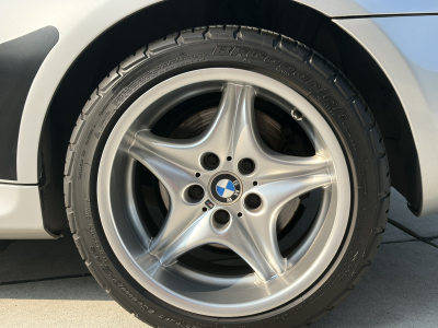 2000 BMW M Coupe in Titanium Silver Metallic over Black Nappa