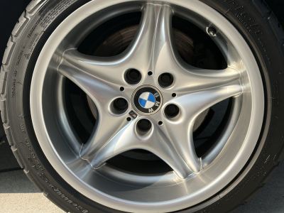 2000 BMW M Coupe in Titanium Silver Metallic over Black Nappa