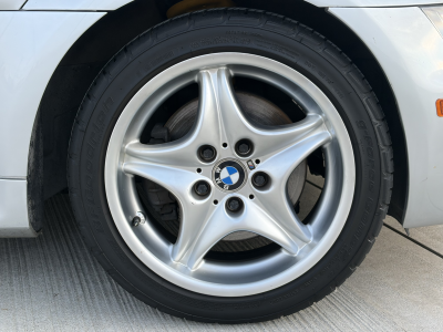 2000 BMW M Coupe in Titanium Silver Metallic over Black Nappa