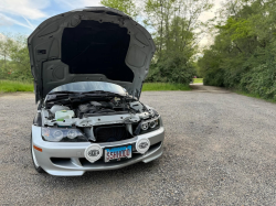 2000 BMW M Coupe in Titanium Silver Metallic over Black Nappa