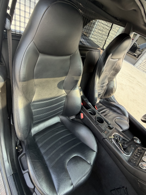 2000 BMW M Coupe in Titanium Silver Metallic over Black Nappa
