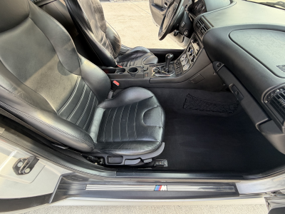 2000 BMW M Coupe in Titanium Silver Metallic over Black Nappa