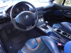 2000 BMW M Coupe in Titanium Silver Metallic over Estoril Blue & Black Nappa
