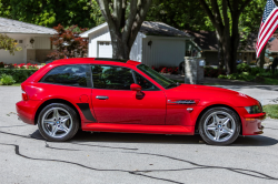 2000 BMW M Coupe in Imola Red 2 over Black Nappa