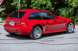 2000 BMW M Coupe in Imola Red 2 over Black Nappa