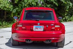 2000 BMW M Coupe in Imola Red 2 over Black Nappa