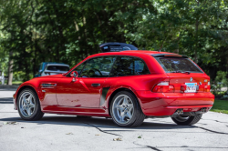 2000 BMW M Coupe in Imola Red 2 over Black Nappa