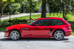 2000 BMW M Coupe in Imola Red 2 over Black Nappa