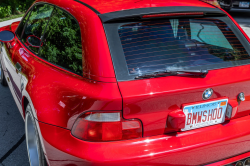 2000 BMW M Coupe in Imola Red 2 over Black Nappa